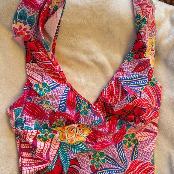 Caribbean Joe Other - Caribbean Joe NWOT Hawaiian Floral Bathing Suit